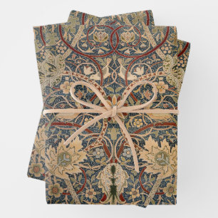 William Morris Bullerswood Vintage Bird Art Wrapping Paper Sheet
