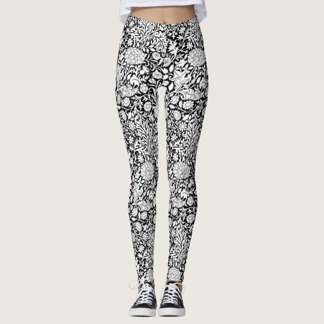 William Morris "Cherwell" Pattern Leggings (Front)