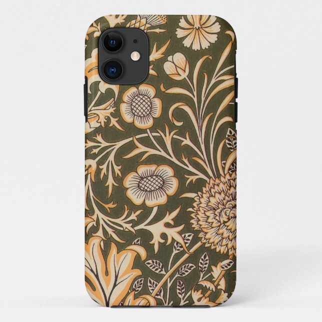 William Morris Cherwell Wallpaper Pattern Case-Mate iPhone Case (Back)