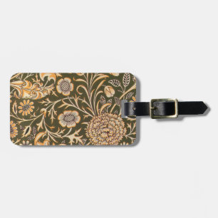 William Morris Cherwell Wallpaper Pattern Luggage Tag