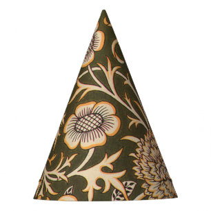 William Morris Cherwell Wallpaper Pattern Party Hat