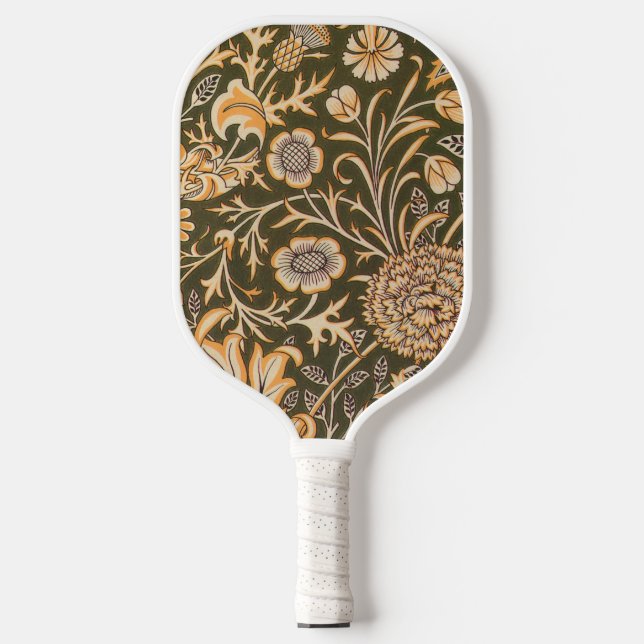 William Morris Cherwell Wallpaper Pattern Pickleball Paddle (Front)