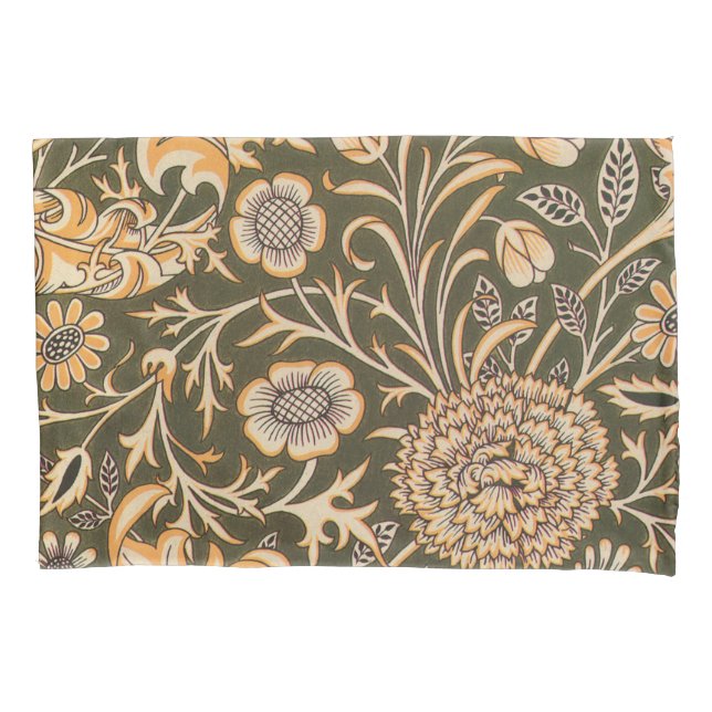 William Morris Cherwell Wallpaper Pattern Pillowcase (Front)