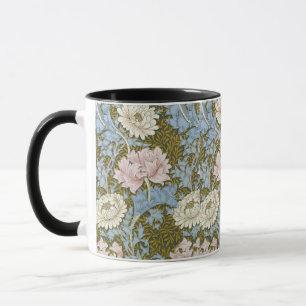 William Morris Chrysanthemum Floral Pattern Folia Mug