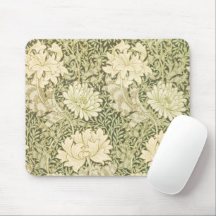 William Morris Chrysanthemum floral vintage Mouse Mat
