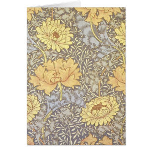 William Morris Chrysanthemum Mum Flowers