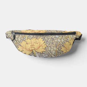 William Morris Chrysanthemum Mum Flowers Bum Bags