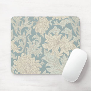 William Morris Chrysanthemum Pattern Mouse Mat
