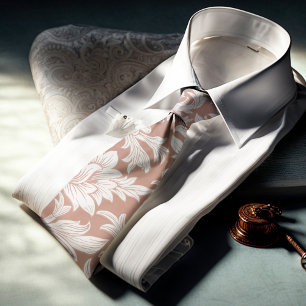William Morris Chrysanthemum Pattern Neck Tie