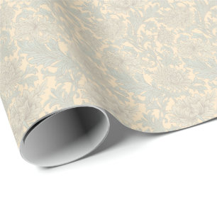 William Morris Chrysanthemum Pattern Wrapping Pape Paper
