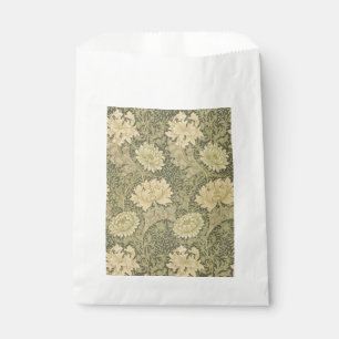 William Morris Chrysanthemum Sage Flower Favour Bags