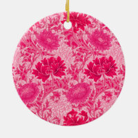 William Morris Chrysanthemums, Fuchsia Pink