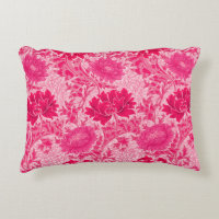 William Morris Chrysanthemums, Fuchsia Pink