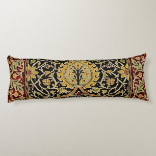 William Morris Classic Carpet Art Print Design Body Cushion