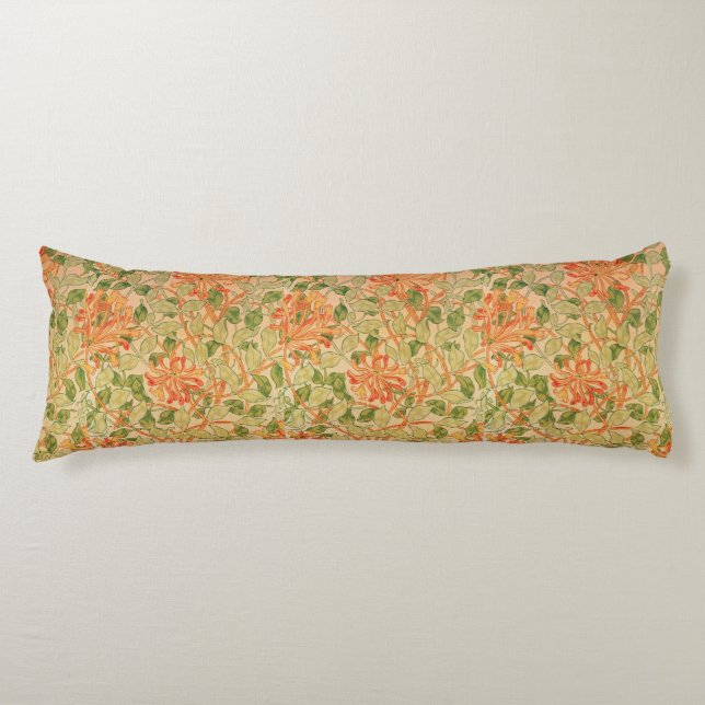 William Morris Classic Floral  Body Cushion (Front)