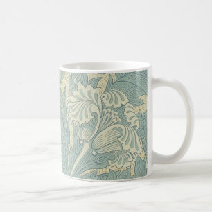 William Morris Classic Tulip Blue Floral Coffee Mug