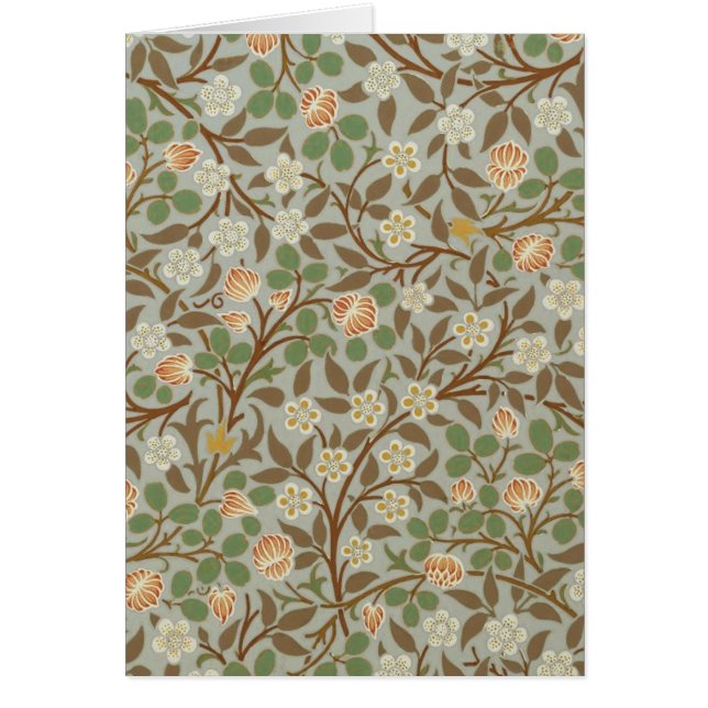 William Morris Clover Botanical Flower (Front)