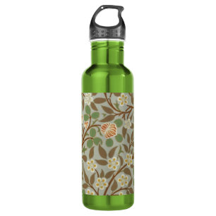 William Morris Clover Botanical Flower 710 Ml Water Bottle