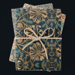 William Morris Collection  Wrapping Paper Sheet<br><div class="desc">Classic William Morris patterns repeated to create beautifully intricate paper.  Set of three patterns on a nicely weighted,  flat matte paper offers a variety of wrapping options for any occasion.</div>