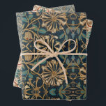 William Morris Collection  Wrapping Paper Sheet<br><div class="desc">Classic William Morris patterns repeated to create beautifully intricate paper.  Set of three patterns on a nicely weighted,  flat matte paper offers a variety of wrapping options for any occasion.</div>