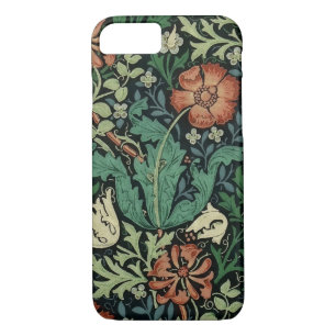 William Morris Compton Floral Art Nouveau Pattern iPhone 8/7 Case