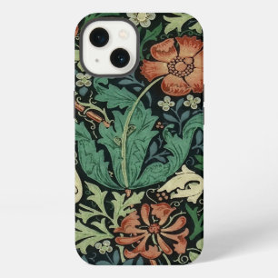 William Morris Compton Floral Art Nouveau Pattern iPhone 13 Case