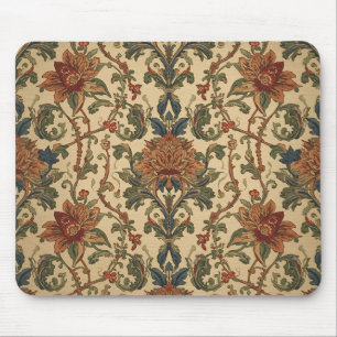 William Morris Compton Floral Art Nouveau Pattern Mouse Mat