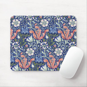 William Morris Compton Floral Art Nouveau Pattern Mouse Mat