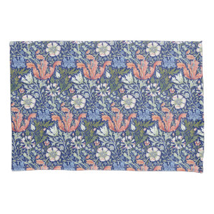 William Morris Compton Floral Art Nouveau Pattern Pillowcase