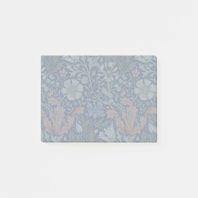 William Morris Compton Floral Art Nouveau Pattern Post-it Notes (Front)