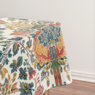 William Morris Compton Floral Art Nouveau Pattern Tablecloth