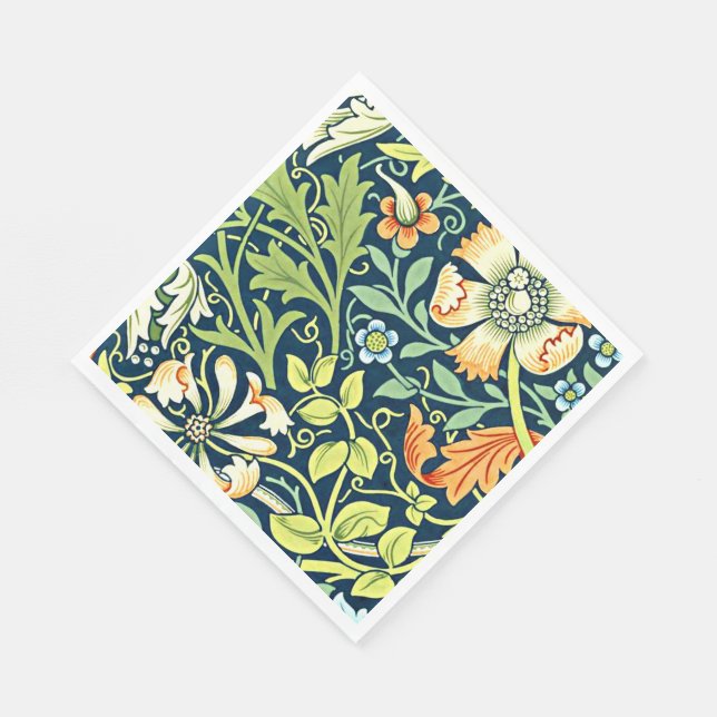 William Morris: Compton Napkin (Corner)