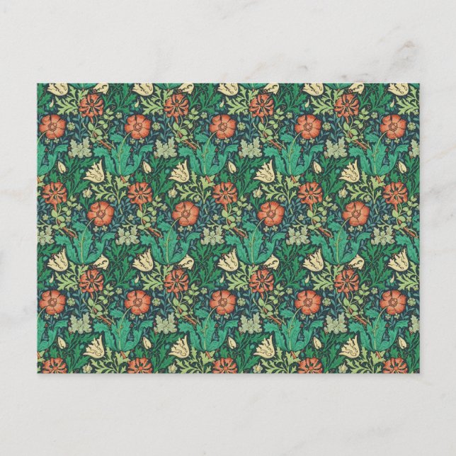 William Morris "Compton" Postcard (Front)