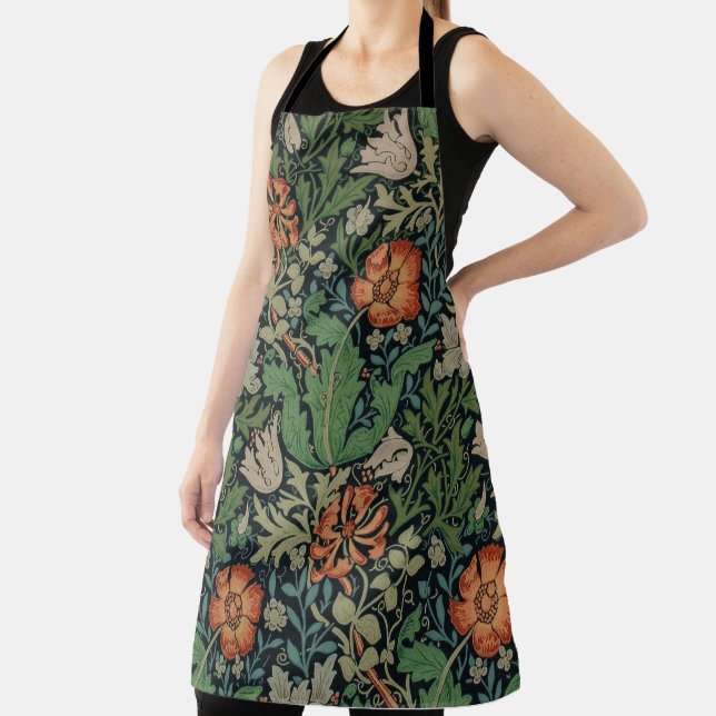 William Morris Compton Wallpaper Classic Apron (Insitu)