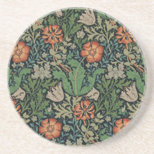 William Morris Compton Wallpaper Classic Coaster