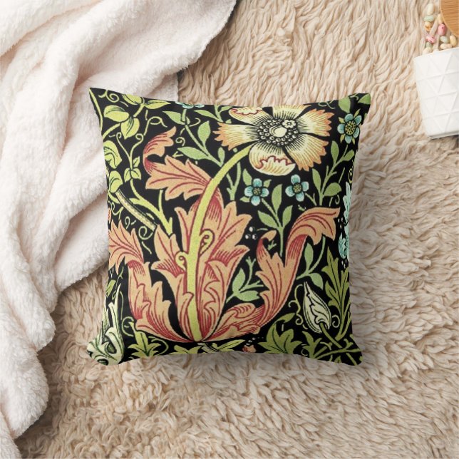 William Morris Compton Wallpaper Classic Cushion (Blanket)