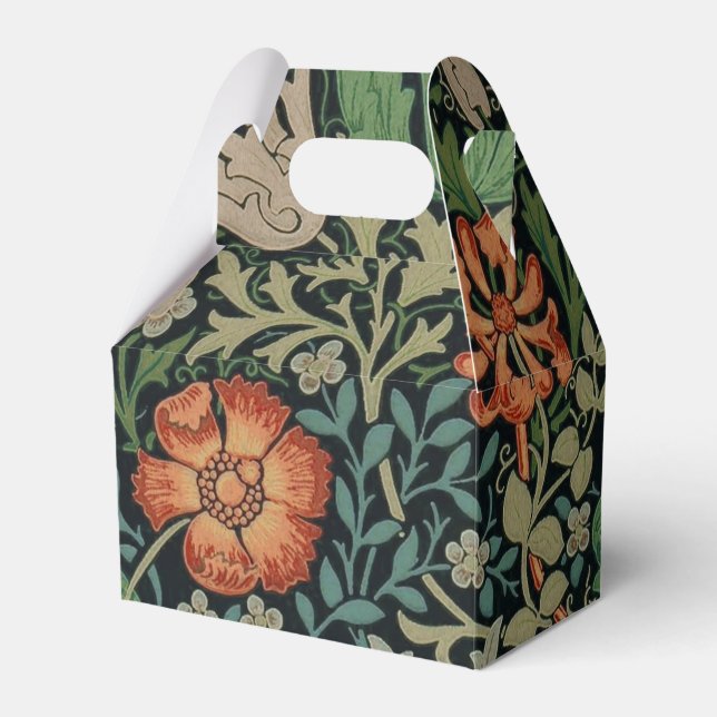 William Morris Compton Wallpaper Classic Favour Box (Front Side)