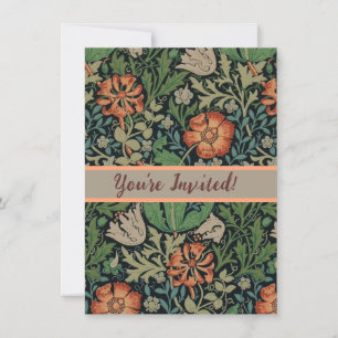 William Morris Compton Wallpaper Classic Invitation