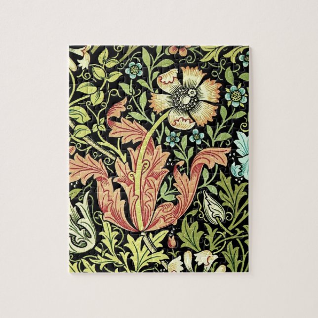 William Morris Compton Wallpaper Classic Jigsaw Puzzle (Vertical)