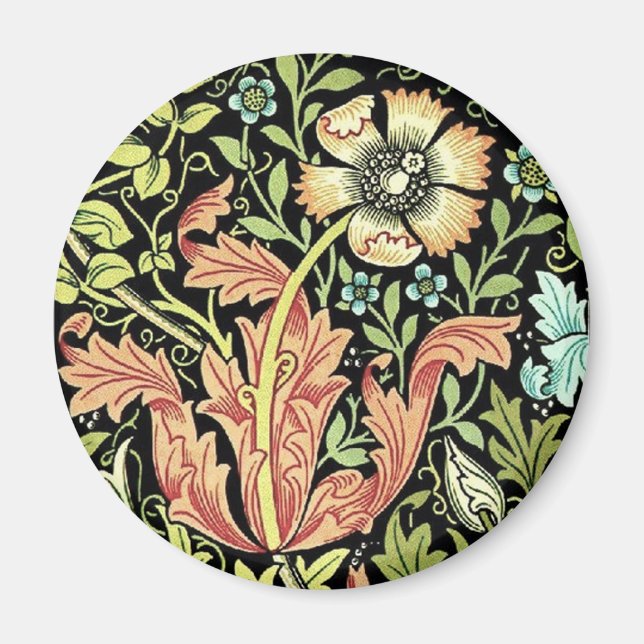 William Morris Compton Wallpaper Classic Magnet (Front)