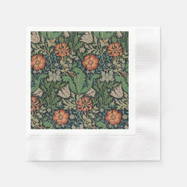 William Morris Compton Wallpaper Classic Napkin (Front)