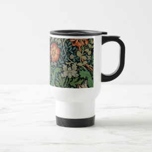 William Morris Compton Wallpaper Classic Travel Mug