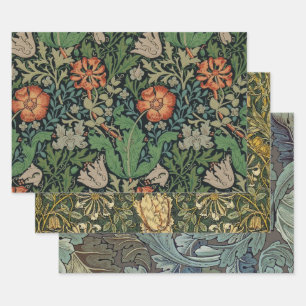 William Morris Compton Wallpaper Classic Wrapping Paper Sheet