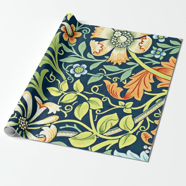 William Morris: Compton Wrapping Paper (Unrolled)