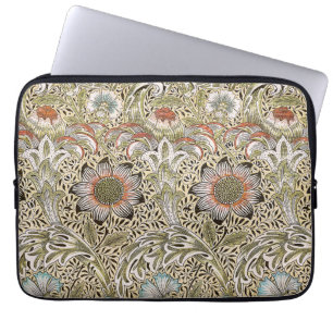 William Morris Corncockle Botanical Vine Floral Laptop Sleeve