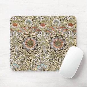 William Morris Corncockle Botanical Vine Floral Mouse Mat