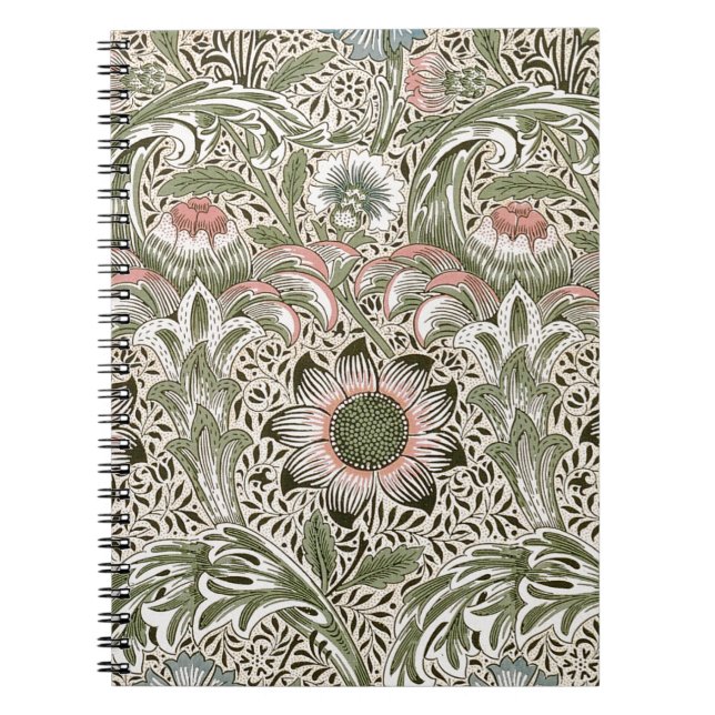 William Morris Corncockle Notebook (Front)