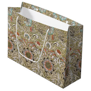 William Morris Corncockle Vintage Floral Large Gift Bag