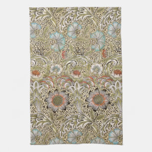 William Morris Corncockle Vintage Floral Tea Towel