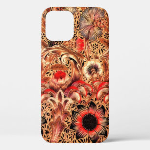 William Morris Corncockle Vintage Red Floral iPhone 12 Pro Case